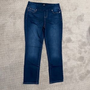 Dress barn size 10P pull on jeans